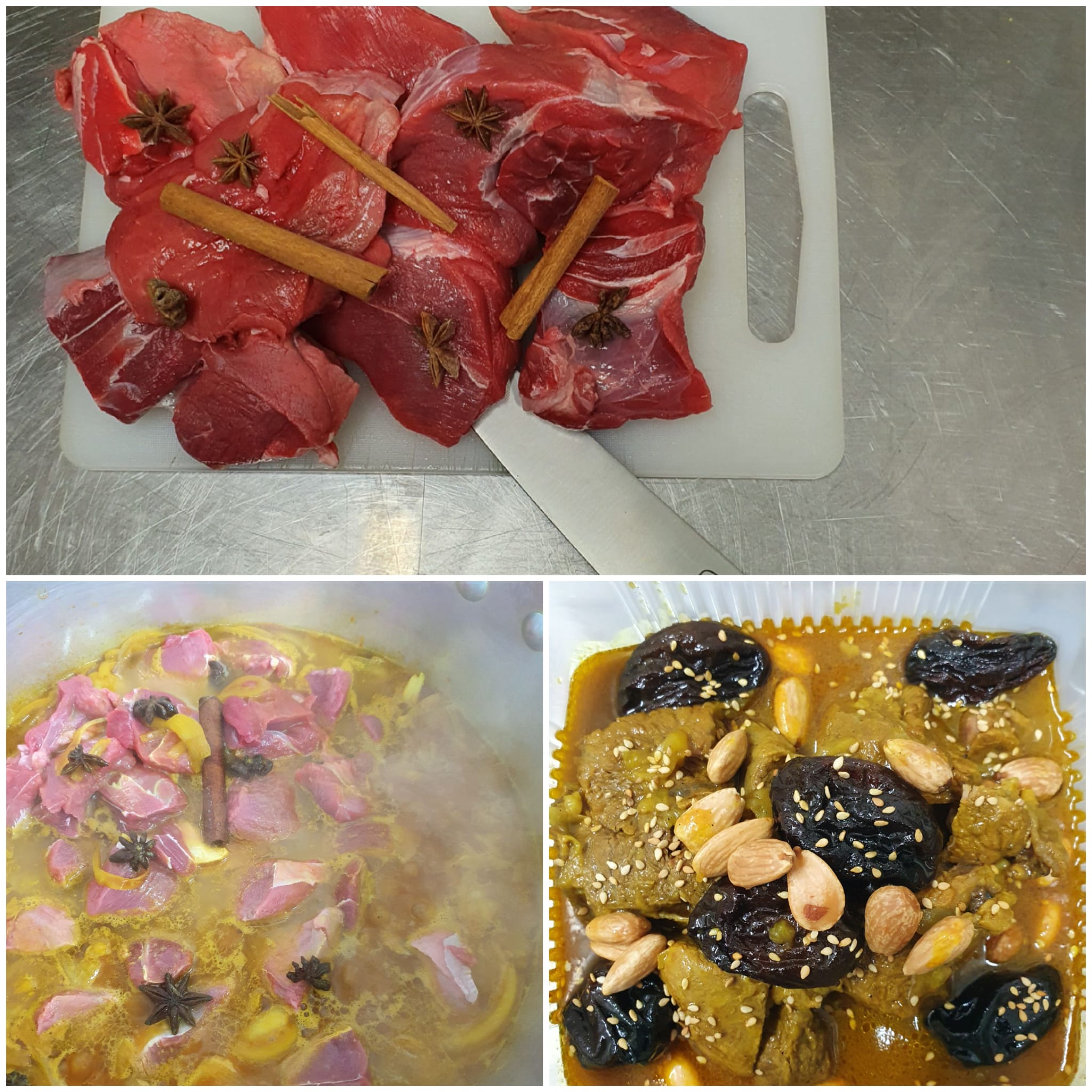 Tajine Agneau aux Pruneaux